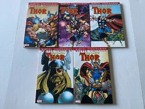 Mighty Thor Visionaries Simonson Vol 1 2 3 4 5 Paperback TPB/Graphic Novel Lot