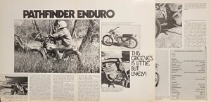 1972 Greeves Pathfinder Enduro 175 4p Articolo test moto - Foto 1 di 1