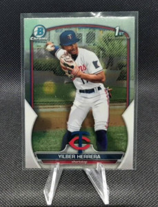2023 1ST BOWMAN CHROME YILBER HERRERA #BCP-86 MINNESOTA TWINS 
