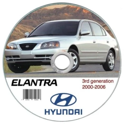Hyundai Elantra III (2000-2006) Manual De Taller En Cd - Imagen 1 de 4