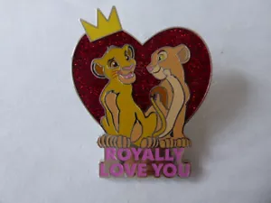 Disney Tauschen Pins 162559 DLP - Simba Und Nala - Royally Love You - Valenti - Bild 1 von 1