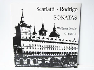 WOLFGANG LENDLE Guitar - SCARLATTI & RODRIGO Sonatas - LEICO LP NM ! - Picture 1 of 4