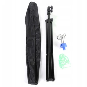Portable IV Pole Foldable Pole Stand Height Adjustable for Hospitals Clinics - Picture 1 of 12