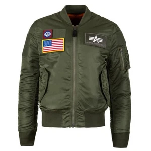 Alpha Industries MA-1 Flex Slim Fit Flight Jacket/Bomber MA1 MJM46610C1 - Picture 1 of 7