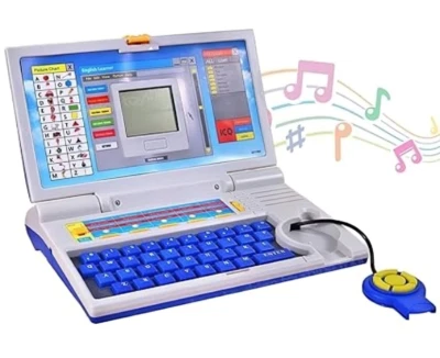 Toyshine Laptop with 20 Activities - with Mouse Kids Learning Laptop Educational - Image 1 of 4