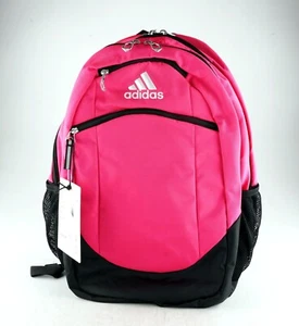 *Mochila Adidas Striker II Team rosa negra varios bolsillos - Imagen 1 de 4