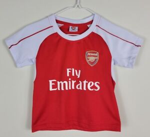 Arsenal Mesut Ozil #11 Fly Emirates Soccer Jersey Toddler Childrens Size 16
