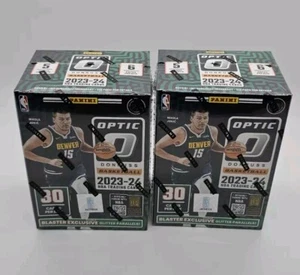 2023-24 Panini Donruss Optic Basketball NBA Blaster Box Sealed Lot of 2 - Picture 1 of 2