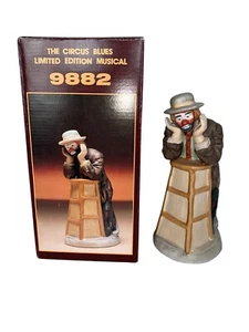 Vintage Emmett Kelly Jr. Why Me Limited Edition Music Box By Flambro #8819/12000 - Picture 1 of 6