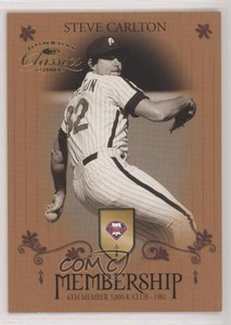 2003 Donruss Classics Membership /2500 Steve Carlton #M2 HOF