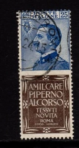 Francobolli pubblicitari Piperno c 25 usato Zappalà - Imagen 1 de 2