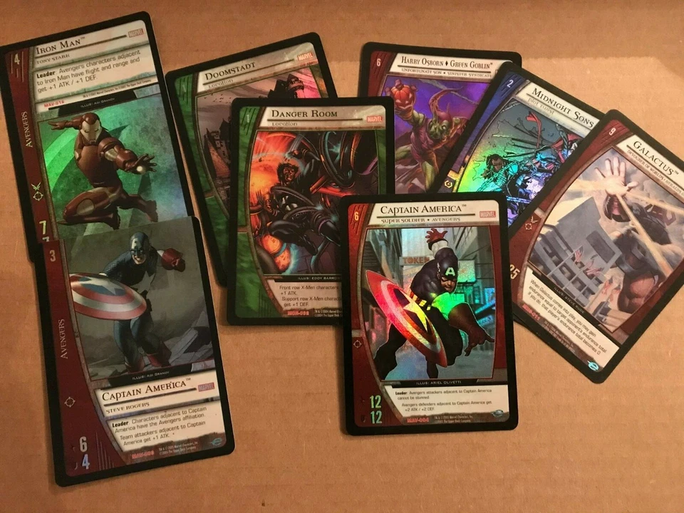 VS System Marvel Universe EA Extended Art Promo Cards - PICK FROM LIST MOR MHG+  - Image 1 of 1