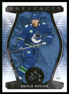 Brock Boeser 2023-24 Upper Deck Artifacts #43 Vancouver Canucks - Image 1 of 2