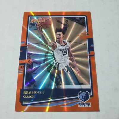 2020-21 Donruss Orange Starburst Brandon Clarke # 192 - Image 1 of 2