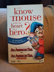 An American Tail: Special Limited Edition 2-Pack VHS set (tested) - Picture 1 of 7