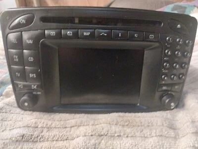 UNIDAD PRINCIPAL RADIO NAVEGACIÓN DELANTERA MERCEDES BENZ OEM W211 W219 E350 CLS500 03-09 Foto 1 de 2