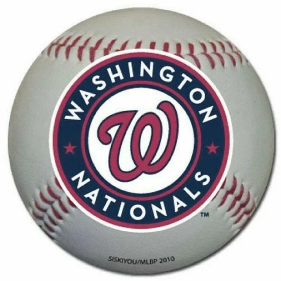 Washington Nationals Inch Baseball Magnet [NEW] MLB Auto Truck Car Sticker Decal - Image 1 of 1