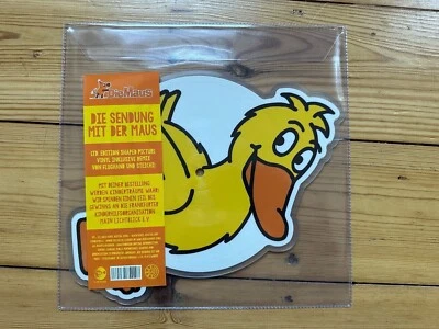 Hans Posegga / Flughand - Die Sendung mit der Maus-Ente Shape Vinyl (RSD 2023) - Bild 1 von 2