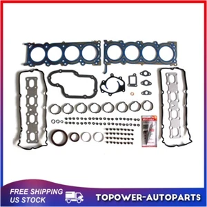 Juego de juntas de culata para 04-13 Nissan Titan Pathfinder Armada QX56 5,6 L DOHC - Imagen 1 de 5
