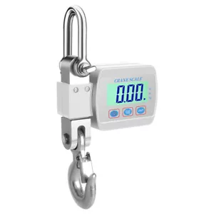 500kg Portable  Scale LCD Digital Heavy Duty Crane Scale G9U3 - Picture 1 of 11