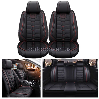 Juego completo de cojines de cuero con funda de 5 asientos para coche Nissan Murano 2016-2024 EE. UU. Foto 1 de 4