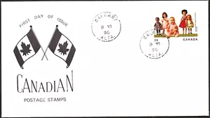 Canada #1277 " DOLLS " Brand New 1990 Special Event Cachet - Picture 1 of 2