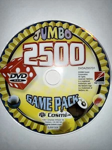 Jumbo 2500 Game Pack PC DVD collection of all genres! adventure action puzzle - Picture 1 of 2