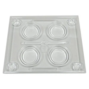 FOSS Plastic Laboratory Sample Tray - Holds 4 Cups or Evaporating Dishes - Picture 1 of 5