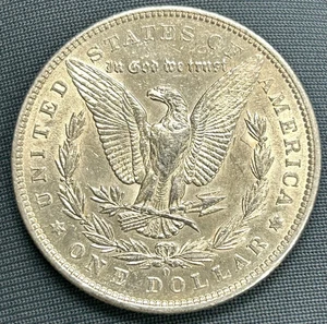 1879-S $1 Morgan Silver Dollar High Grade-ABOUT UNC. - Picture 1 of 2