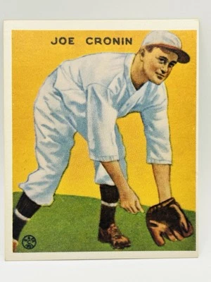 1933 Goudey #109 Joe Cronin RC Senators HOF - Image 1 of 4