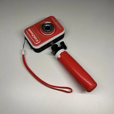 Cámara VTech KidiZoom Creator roja para niños probada funciona con agarre sin cargador Foto 1 de 4