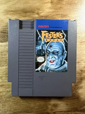 Vintage Festers Quest Sunset NES Nintendo Video Game (Addams Family) - Image 1 of 2