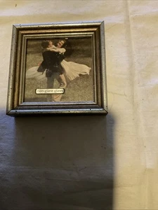 Picture Frame Dancing Couple 4 X 4 Photo Burnes Of Boston - Picture 1 of 3