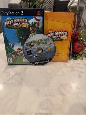 Hot Shots Golf Fore! PS2 PlayStation 2 Black Label Complete CIB Blockbuster - Image 1 of 4