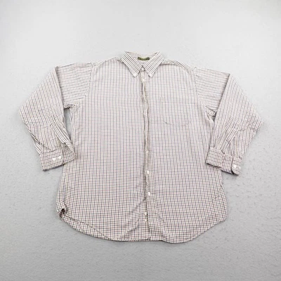 Camisa Orvis Para Hombre Grande Sarga a Cuadros Mezcla de Lana Abotonada Colección Firma Foto 1 de 4