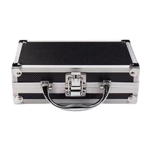 Aluminum Alloy Carrying Case,Tool Box with Foam Multifunctional Small Hard Case - Picture 1 of 6