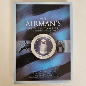 HCSB The Airman's Bible mit Schiebelaschenverschluss Luftwaffe blau gebundenes Leder Neu* - Bild 1 von 14