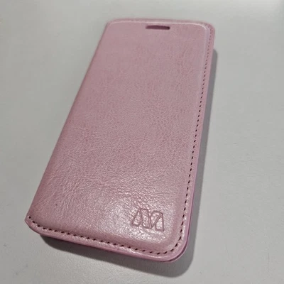 全新 2 折叠信用卡夹 MYBAT iPhone 6s/6 高级手机壳 粉红色 — 第 1/4 张图片