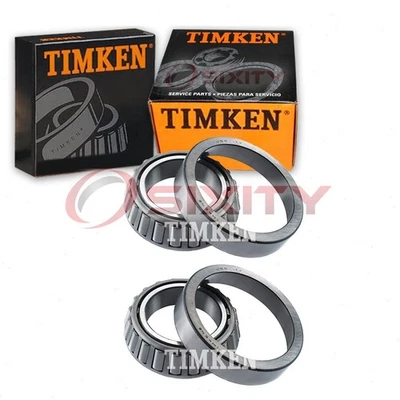 Juegos de rodamientos diferenciales traseros Timken de 2 piezas para Buick Riviera vs 1966-1978 Foto 1 de 4