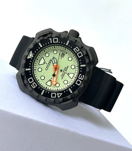 New! Citizen Promaster Watch BN0227-17X Eco Drive Super Titanium Full Lum Dial - Picture 1 of 9