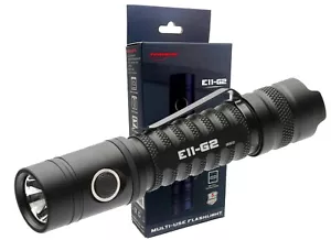 Torcia LED tattica Powertac E11-G2 EDC -1300 lumen con ricarica tipo C - Foto 1 di 21