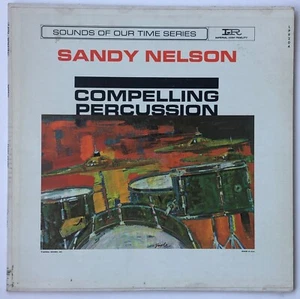 SANDY NELSON : COMPELLING PERCUSSION - 1962 LP 9204 - Fast Shipping - Imagen 1 de 2