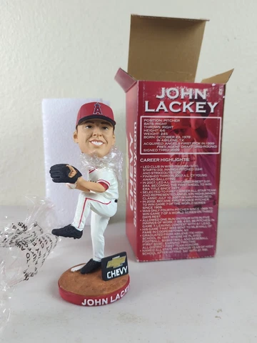 Los Angeles Angels Anaheim Angels John Lackey Bobblehead SGA 6/9/2008 NIB Cover