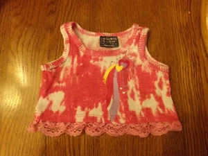 CAMISA DE TYEDYE ROSA PARA MUÑECA U OSO construye un oso - Imagen 1 de 3