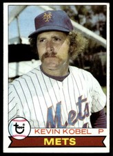 1979 Topps 21 Kevin Kobel   New York Mets  Baseball Card