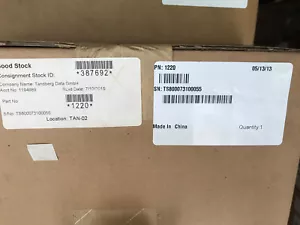 Tandberg 1220 820LTO 400/800GB LTO-3 SCSI LVD Black Bezel Internal H/h LTO3 - Picture 1 of 1