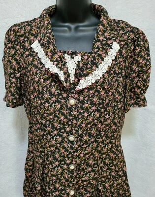 Vestido para mujer Betsy's Things talla 12 multicolor floral Foto 1 de 4