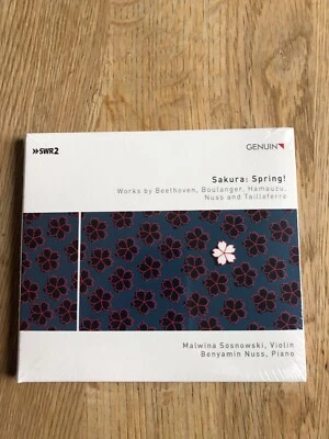 SAKURA: SPRING! BOULANGER, HAMAUZU, NUSS USW., GENUIN CD DIGIPAK NEU (OVP) - Bild 1 von 2