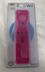 Una (1) NUEVA SELLADA Nintendo ROSA Cubierta/Guante Para Wii Control Remoto/Controlador - Imagen 1 de 8