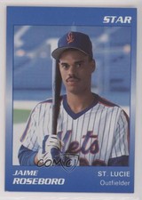 1989 Star St Lucie Mets Jaime Roseboro #22